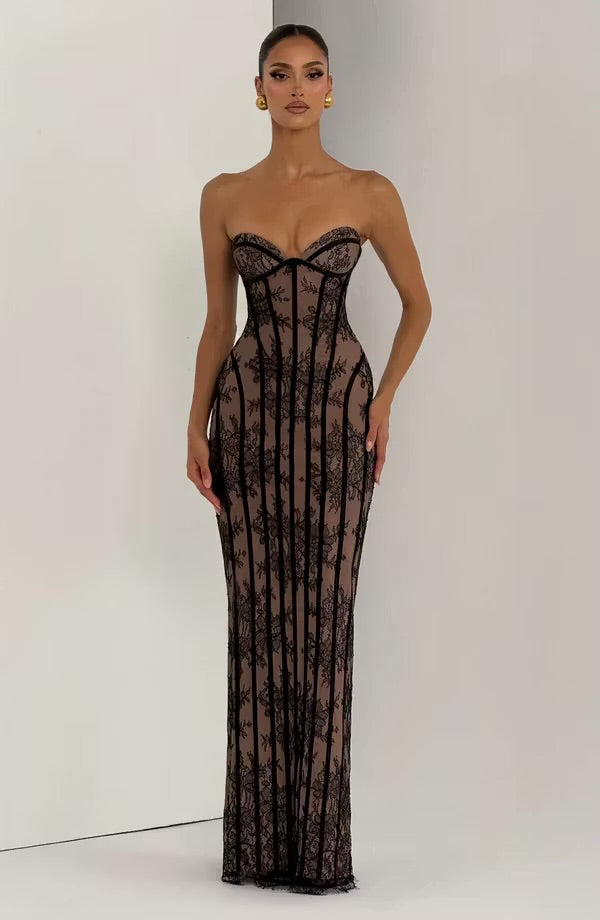 Louwen - Vestido palabra de honor Célina