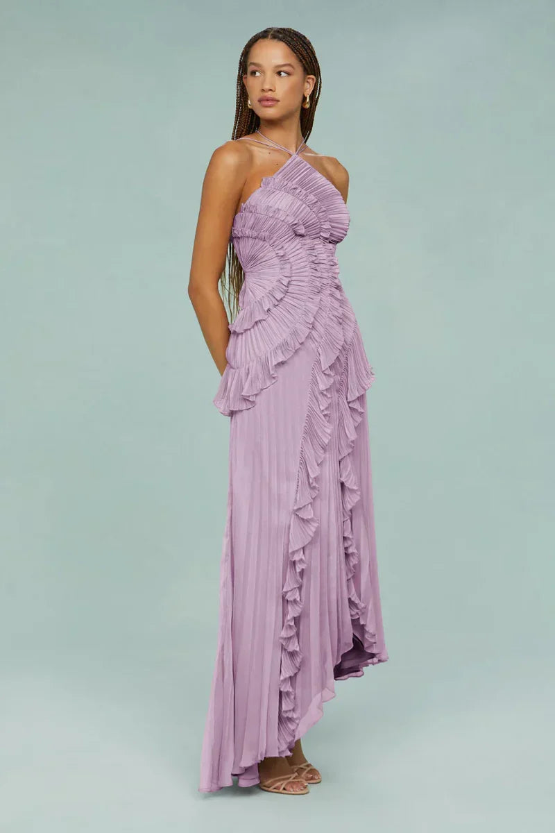 Louwen - Robe Longue a Accordéon Isabella