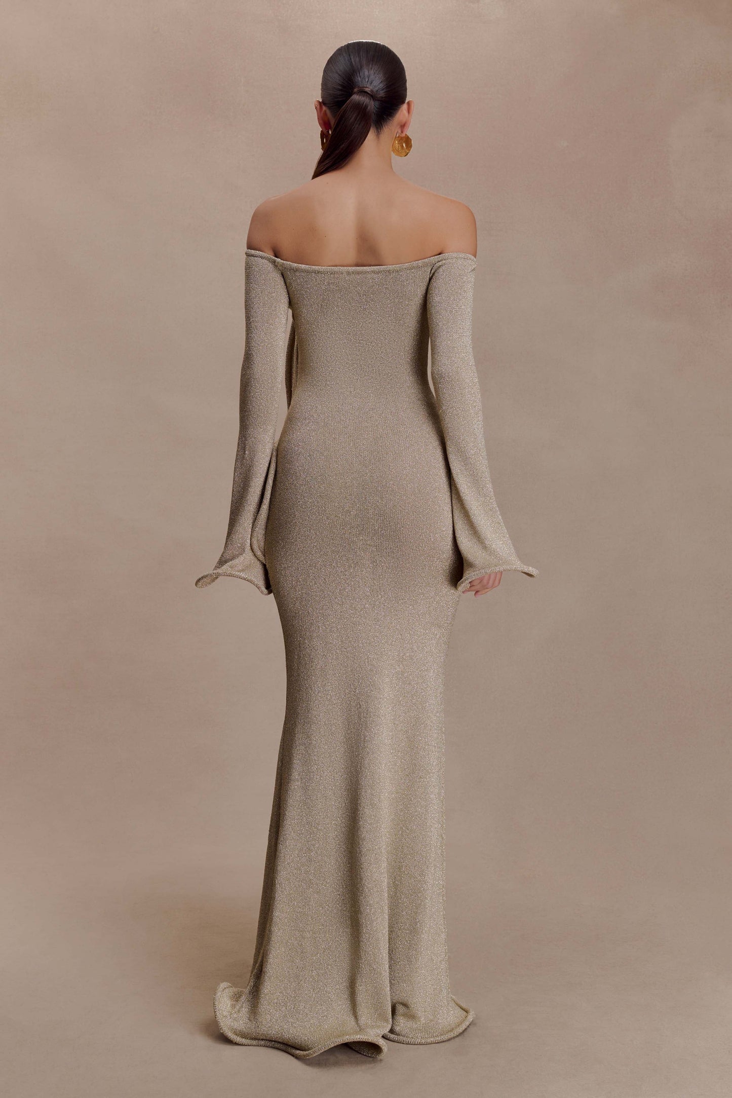 Louwen - Vestido Dorado Mazarine