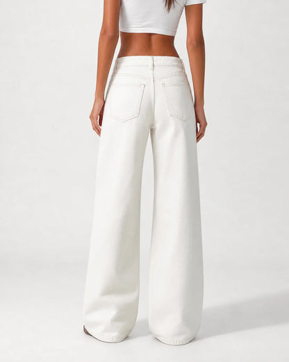 Louwen - Jeans Blanc Florence