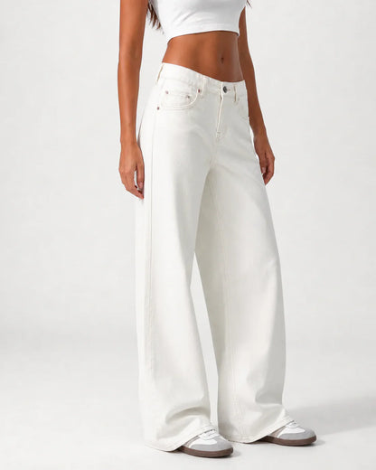Louwen - Jeans Blanc Florence