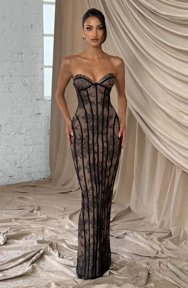 Louwen - Vestido palabra de honor Célina