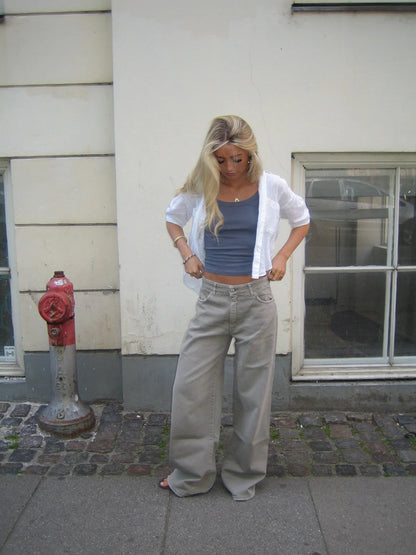 Louwen - Audrey Low-Rise Jeans
