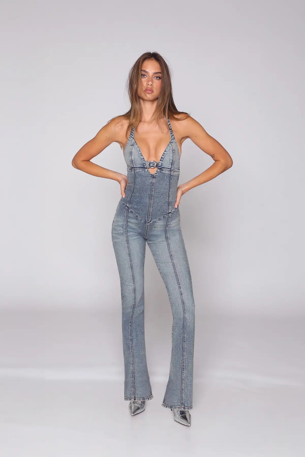 Louwen - Manon Denim Jumpsuit