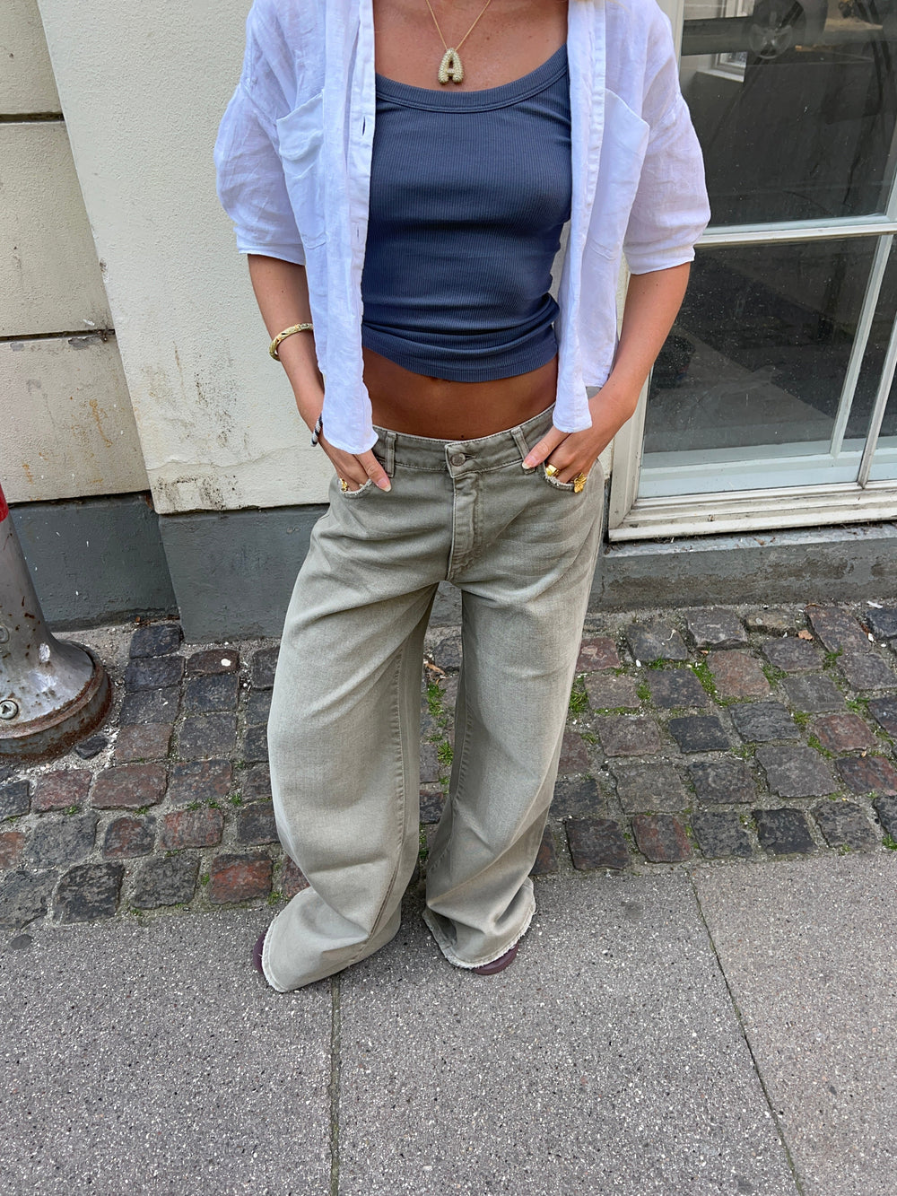 Louwen - Audrey Low-Rise Jeans