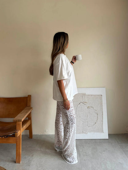 Louwen - Pantalon En Dentelle Eléa