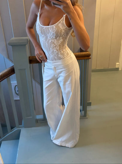 Louwen - Pantalon Blanc Florence