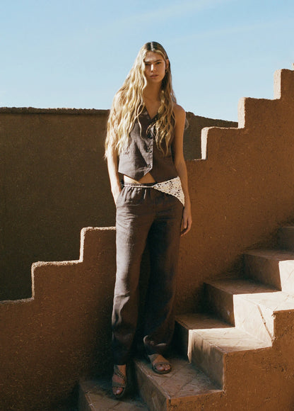 Louwen - pantalon en Lin Sofia