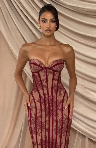 Louwen - Vestido palabra de honor Célina