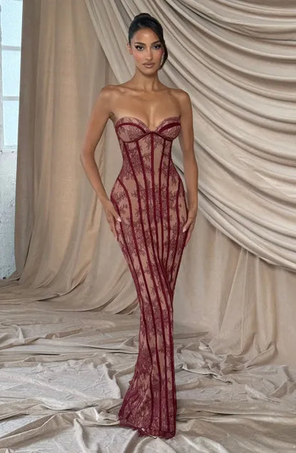 Louwen - Vestido palabra de honor Célina